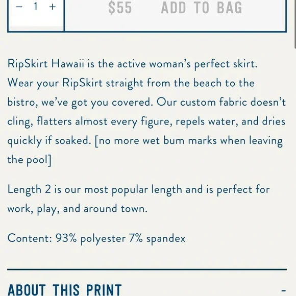 NWT Rip Skirt Black Pearl Batik Size Small - Picture 14 of 14